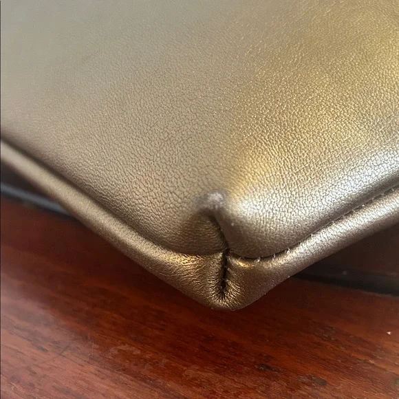 La Regale Metallic Brown  Leather Women's Bag - Picture 5 of 9